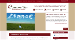 Desktop Screenshot of commonties.org